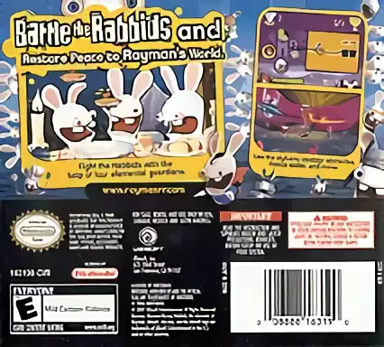 Image n° 2 - boxback : Rayman Raving Rabbids